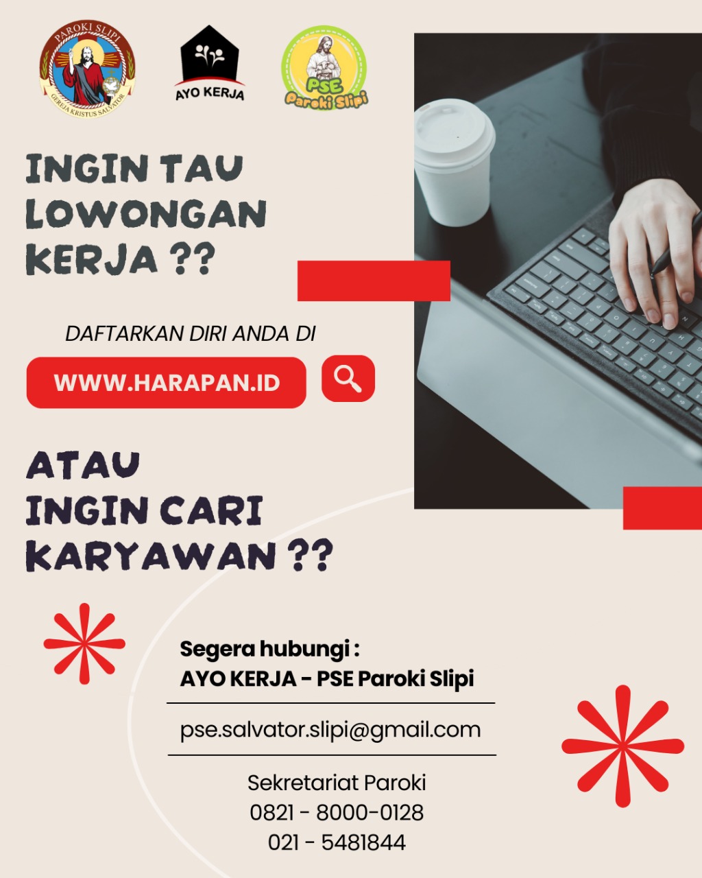 AYO KERJA - PSE Paroki Slipi